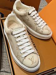 Louis Vuitton Time Out Sneakers 3D pattern of Monogram Flowers 04 - 6