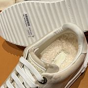 Louis Vuitton Time Out Sneakers 3D pattern of Monogram Flowers 04 - 4