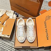 Louis Vuitton Time Out Sneakers 3D pattern of Monogram Flowers 04 - 3