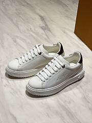 Louis Vuitton Time Out Sneakers 3D pattern of Monogram Flowers 02 - 3