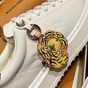 Louis Vuitton Time Out Sneakers 3D pattern of Monogram Flowers 02 - 2