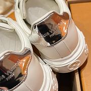 Louis Vuitton Time Out Sneakers 3D pattern of Monogram Flowers 01 - 5