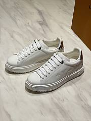 Louis Vuitton Time Out Sneakers 3D pattern of Monogram Flowers 01 - 2