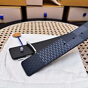 Louis Vuitton Initials 40 mm Taurillon leather belt damier - 4