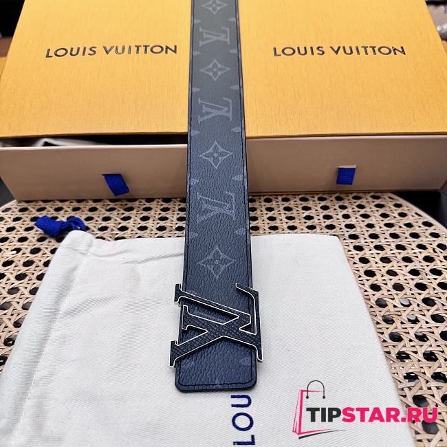 Louis Vuitton Initials 40 mm Taurillon leather belt monogram - 1