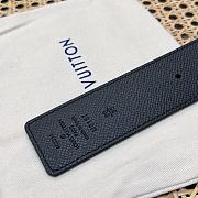 Louis Vuitton Initials 40 mm Taurillon leather belt monogram - 5