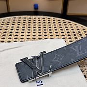 Louis Vuitton Initials 40 mm Taurillon leather belt monogram - 3