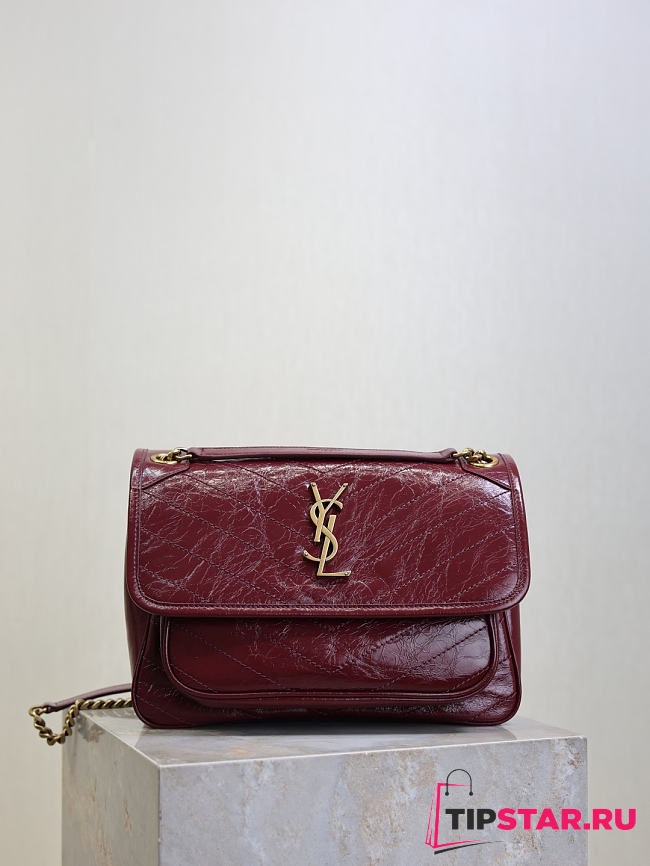 Ysl Saint Laurent Niki Medium leather shoulder bag - 1