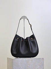 YSL PARIS VII hobo in grained leather black - 3