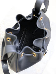 YSL PARIS VII mini hobo in grained leather black - 5