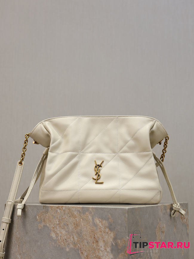 Ysl Saint Laurent Jamie shoulder bag in white - 1