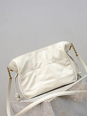 Ysl Saint Laurent Jamie shoulder bag in white - 5