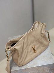 Ysl Saint Laurent Jamie shoulder bag in beige - 5
