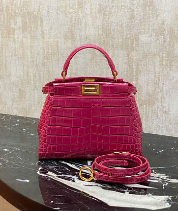 Fendi Peekaboo Mini Precious skin Pink