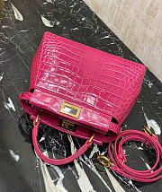 Fendi Peekaboo Mini Precious skin Pink - 5