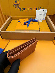 LOUIS VUITTON MULTIPLE AEROGRAM WALLET BROWN - 4