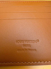 LOUIS VUITTON MULTIPLE AEROGRAM WALLET BROWN - 2