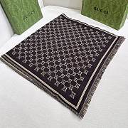 Gucci Wool Small GG Logo Scarf 05 - 6
