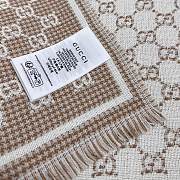 Gucci Wool Small GG Logo Scarf 04 - 4