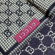 Gucci Wool Small GG Logo Scarf 03 - 6