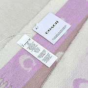 Coach floral scarf 01 - 2