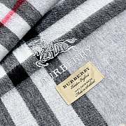 Burberry Shawl features embroidered equestrian motifs 03 - 6