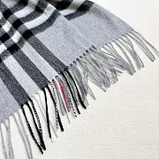 Burberry Shawl features embroidered equestrian motifs 03 - 5