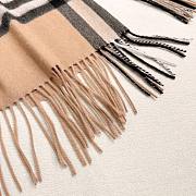 Burberry Shawl features embroidered equestrian motifs 01 - 4