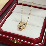 Cartier's diamond-encrusted panther head necklace - 2
