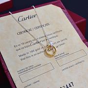 Cartier gold material necklace - 5
