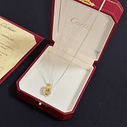 Cartier gold material necklace - 4