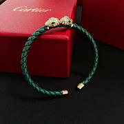 Cartier leather cord bracelet - 5