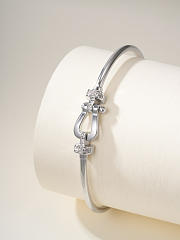 Fred Force bangle in rose gold/gold/silver - 3