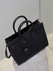YSL | SAC DE JOUR Grain Leather In Black - 4