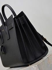 YSL | SAC DE JOUR Grain Leather In Black - 3