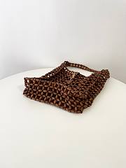 YSL LE 5 À 7 large in wood beads brown - 5