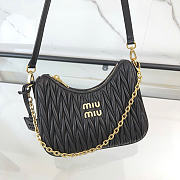 Miumiu Crossbody Bag nappa Leather In Black - 3
