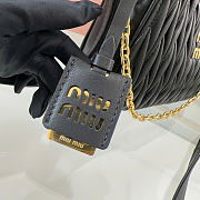Miumiu Crossbody Bag nappa Leather In Black - 2