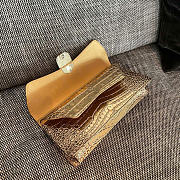 Rare Chanel 19A Crocodile Embossed Gold - 2