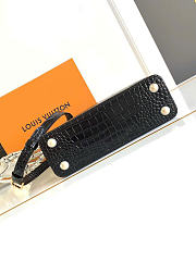 Louis Vuitton Capucines BB Bag Crocodile Leather In Black - 6