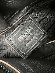 Prada Large leather tote bag Black - 5