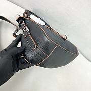 Prada Large leather tote bag Black - 3