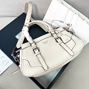 Prada Large leather tote bag White - 1