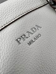 Prada Large leather tote bag White - 5
