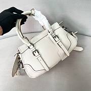 Prada Large leather tote bag White - 4
