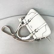 Prada Large leather tote bag White - 3