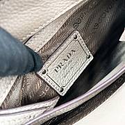 Prada Large leather tote bag Chalk White - 6