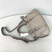 Prada Large leather tote bag Chalk White - 5