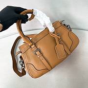 Prada Large leather tote bag Caramel - 4