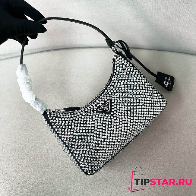 Prada Mini duchesse and crystal bag - 1